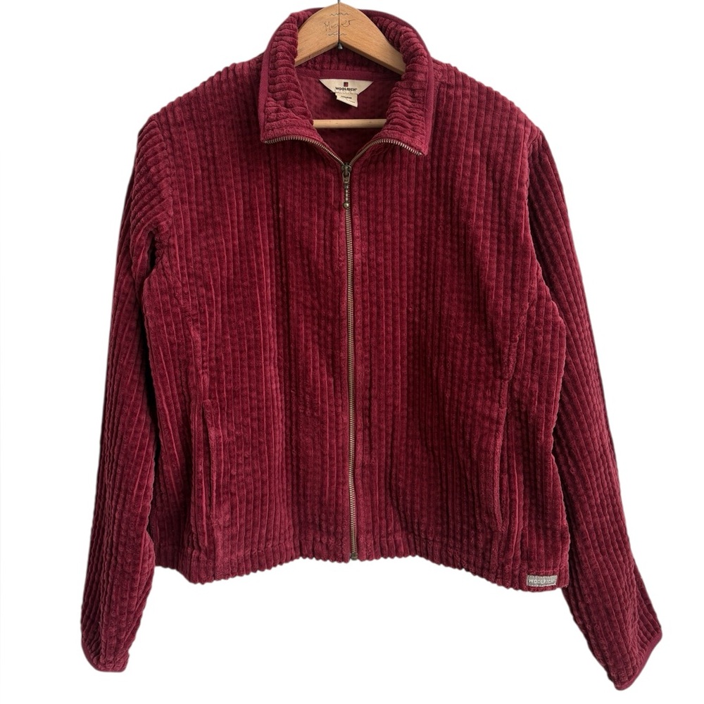 Woolrich Jacket Black Cherry Large - image 1